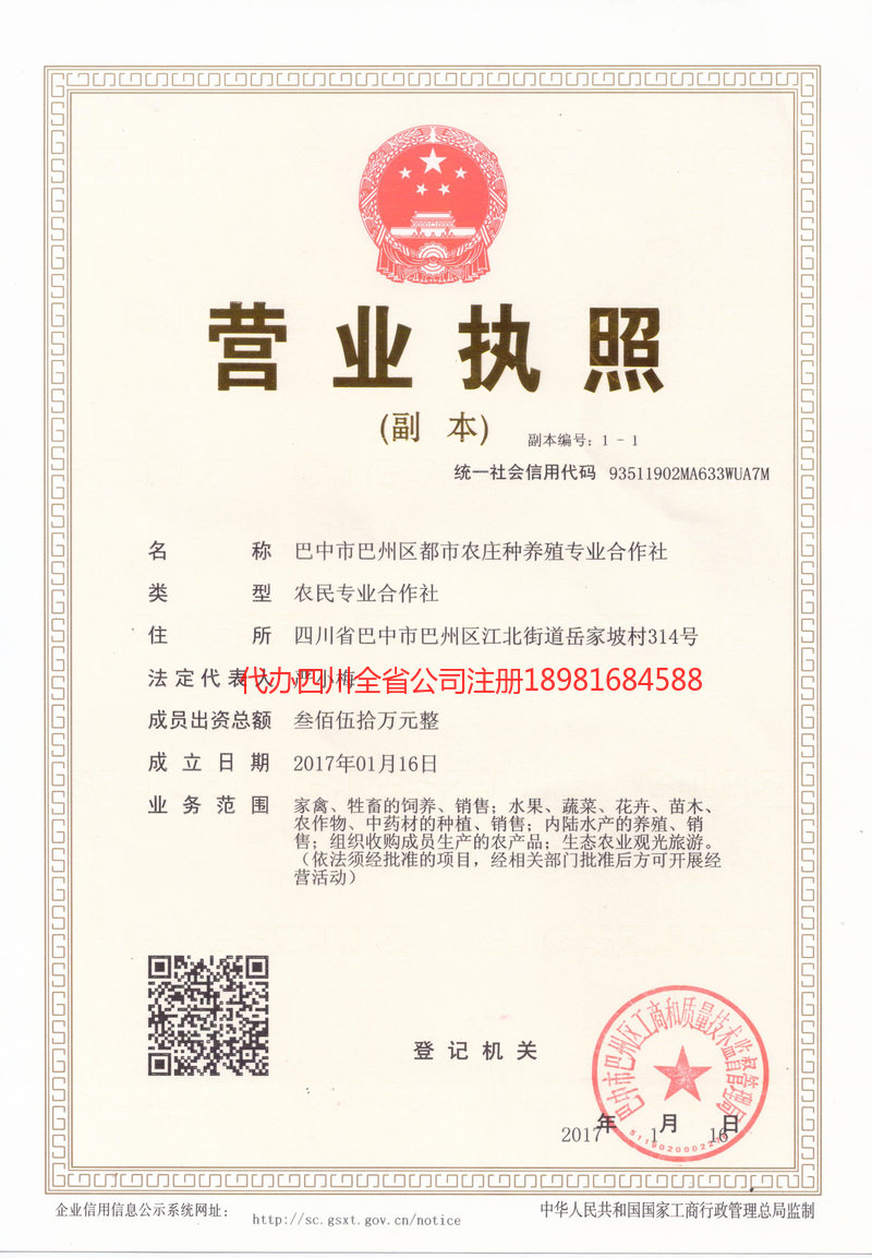 龙泉龙泉都市农庄种养殖专业合作社